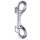 ZAdO - Double Metal Carabiner (Silver) 