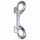 ZAdO - Double Metal Carabiner (Silver) 