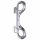 ZADO - Double Metal Carabiner (Silver)