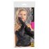 Cottelli - Satin Gloves - Black (S-L) 