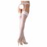 Cottelli - Lace Stockings (White)  - 3/L