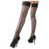 Cottelli - Lace Fishnet Thigh-Highs (Black) 