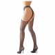 Cottelli - Mesh Sex Stockings (Black)  - L/XL