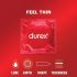 Durex Feel Thin - Real Feel Condoms (3 pcs)