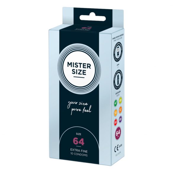 Mister Size Thin Condoms - 64mm (10 Pack) 