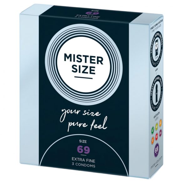 Mister Size Slim Condoms - 69mm (3 pack) 