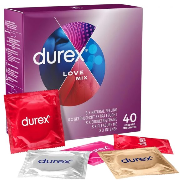 Durex Love Mix - Condom Pack (40 pcs)