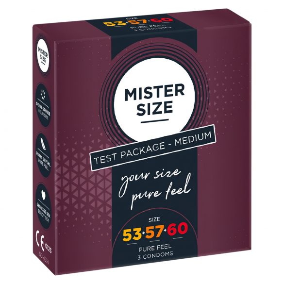 Mister Size - Condoms 53-60mm (3-pack)