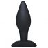 Black Velvet Anal Plug - Large 