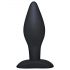 Black Velvet Anal Plug - Large