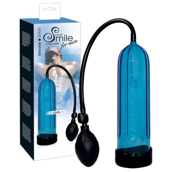 SMILE Cool - Penis Pump (Blue) 