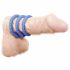 You2Toys - Desire Penis Ring Trio - Blue 