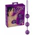 You2Toys - Velvet Purple Triple Pleasure Balls