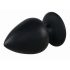 Black Velvet Anal Plug - Extra Large 