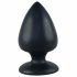 Black Velvet Anal Plug - Extra Large 