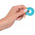 You2Toys - Transparent Penis Ring - Ice Blue 