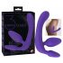 Triple Strapless Strap-On Dildo (Purple) 