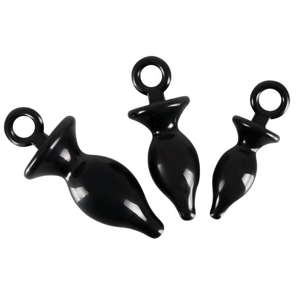 You2Toys - Anal Training Set - 3pcs (Black) 