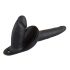 You2Toys - Silicone Strap-On Dildo Duo (Black) 