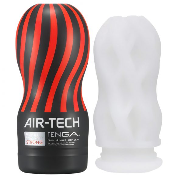 TENGA Air Tech Strong - Reusable Masturbator (White)