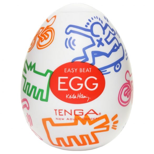 TENGA Egg Keith Haring Street - Masturbation Egg (1 piece)