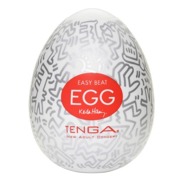 TENGA Egg Keith Haring Party - Masturbation Egg (1pc) 