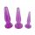 You2Toys - Anal Training Dildo Set - 3pcs (Purple) 