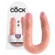 King Cock Double Dildo (Medium) - Natural