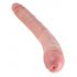 King Cock Dual Large Dildo (16 inches) - Natural 