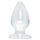 Crystal Clear - Large Anal Plug (Transparent)