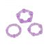 You2Toys - Be Hard! Penis Ring Set - Purple (3pcs) 