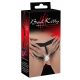 Bad Kitty - Crotchless Clamps with Panties - Purple-Black (S-L) 