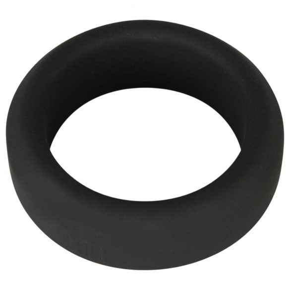 Black Velvet - Thick-Walled Penis Ring (3.2 cm) - Black