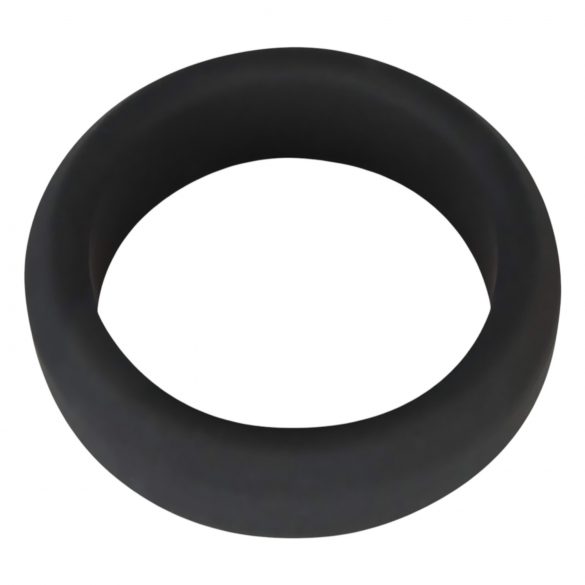 Black Velvet - Thick-Walled Penis Ring (3.8cm) - Black