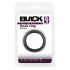 Black Velvet - Thick Penis Ring (3.8cm) - Black 