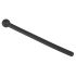 Hollow Silicone Urethral Dilator Dildo (Black) 