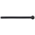 Hollow Silicone Urethral Dilator Dildo (Black) 