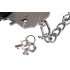 You2Toys - Plush Handcuffs with Long Chain - Black 