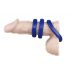 You2Toys - Thick-Walled Silicone Ring Trio (Blue) 