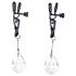 Bad Kitty - Nipple Clamps with Pendants