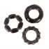 You2Toys - Assorted Cock Rings Set (3pcs) - Smoke Color 