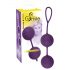 Giant Kegel Balls - XXL Smile (Purple) 