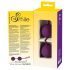 Giant Kegel Balls - XXL Smile (Purple) 