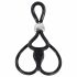 You2Toys - Triple, Adjustable Cock and Ball Ring (Black) 