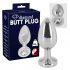 You2Toys - Sextreme - Steel Anal Plug (2.4cm) 