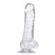 Crystal Clear Suction Cup Dildo 