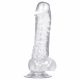 Crystal Clear Suction Cup Dildo 