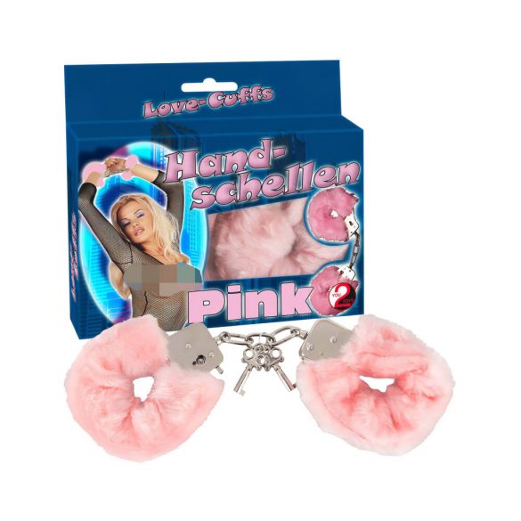 You2Toys - Plush Handcuffs - Pink 