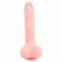 Medical Silicone Dildo (21cm) - Natural 