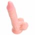 Medical Silicone Dildo (21cm) - Natural 